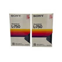 New SONY L-750 Beta Dynamicron Cassettes 270 Minute Sealed  - $9.99