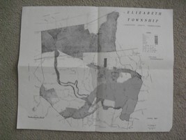 Vintage 1978 Pennsylvania Zoning Map Elizabeth Township Lancaster County... - $24.75