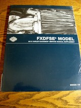 2010 Harley-Davidson FXDFSE2 Dyna CVO Fat Bob Service Manual Supplement NEW OEM - $34.65