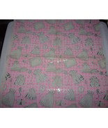 Vintage Girl’s Baby Shower Gift Wrap 19 ½ ”x 20”  In Wrapper - $5.47 CAD