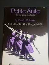 Petite Suite For One Piano, Four Hands By Claude Debussy 1991 Sheet Music  - $15.43