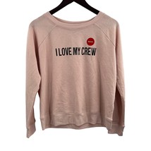 Family PJs Pink Top I Love My Crew Size Small New - £14.57 GBP