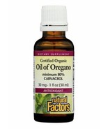 Natural Factors Organic Oil of Oregano, 1 Ounce - $357.13 MXN