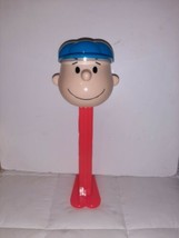 2002 - Giant PEZ &quot;Charlie Brown&quot; Peanuts musical dispenser 12 inch Works... - $18.00