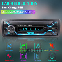 Estereos Para Carros Bluetooth Auto Estereo Radios Usb Mp3 Am/Fm Aux In-... - £43.42 GBP