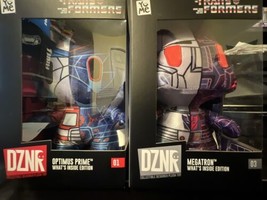 DZNR G1 Transformers Optimus Prime Yume What’s Inside Edition 01 &amp; Megatron 03 - £39.16 GBP