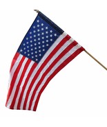 Trade Winds 2x3 USA American United States Flag Pole Sleeve Sleeved Polyester Pr - $4.89