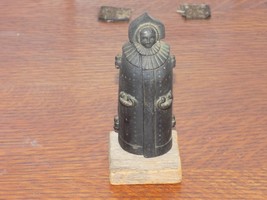 Vintage Miniature Iron Maiden Cast Iron Macabre Piece - $336.60