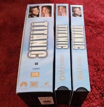 Titanic 2 VHS Box Set Movie DiCaprio Winslet 1998 Cassette - $9.99