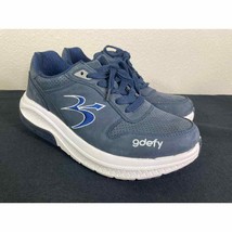 GDefy Gravity Defyer Orion Men&#39;s 8 Blue Athletic Walking Shoes Sneakers - £34.31 GBP