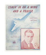 Comin’ In On A Wing And A Prayer - Vintage Sheet Music - $17.72 CAD