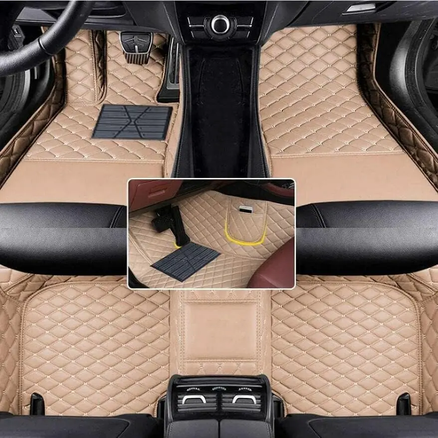 Customized Artificial Leather Car Floor Mat For Fiat Palio 2004 2005 2006 - £68.88 GBP+