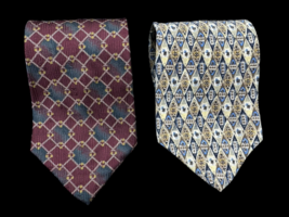 Tie Lot Silk Geoffrey Beene Calvin Klein Professional Business Formal - $14.00