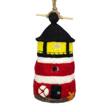 Lighthouse 484093 Wild Woolies Sheep Wool Felt Birdhouse - $735.03 MXN