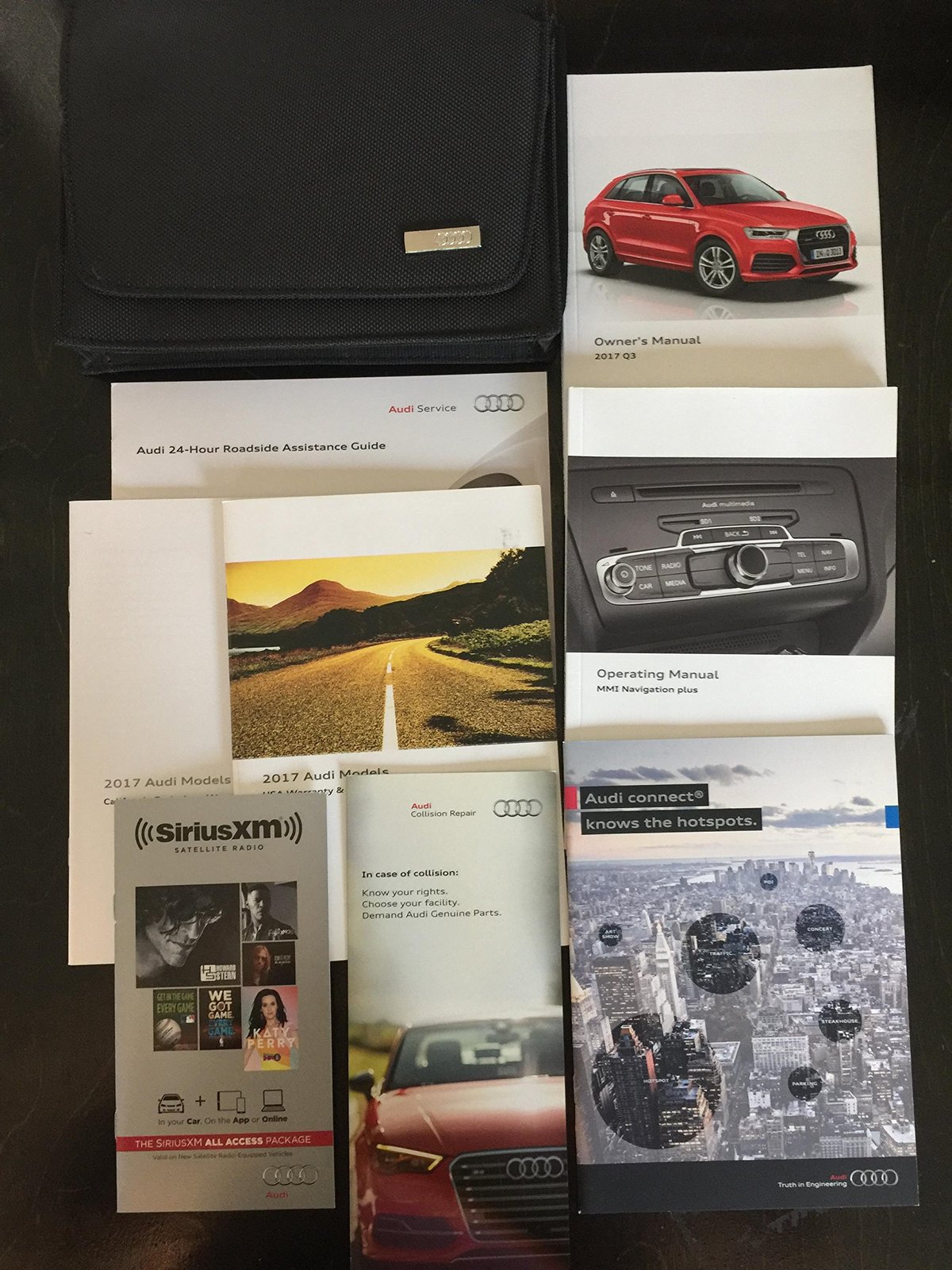 2017 Audi Q3 Owners Manual [Paperback] Audi - $50.96