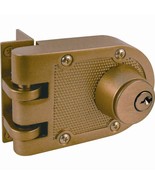 Prime-Line Jimmy-Resistant Deadlock, Diecast, Brass Color, Angle Strike,... - $31.21 CAD