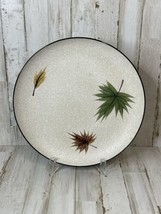 Vtg Harmony House Maple Leaf Meat Chop Round Platter Made in Japan Stone... - €23,51 EUR