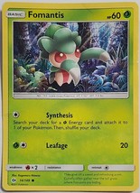 Pokémon TCG Fomantis Sun &amp; Moon 14/149 Regular Common LP - £3.17 GBP