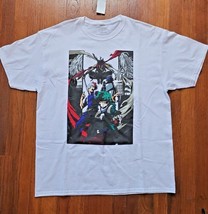 My Hero Academia Funimation White NWT Graphic Tee T-Shirt Adult Size XL - £23.67 GBP