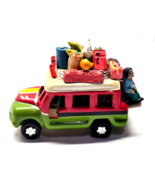 Caribbean Folk Art Ceramic Bus With Passengers &amp; Produce 7.5&quot; Puerto Rico - $12.08