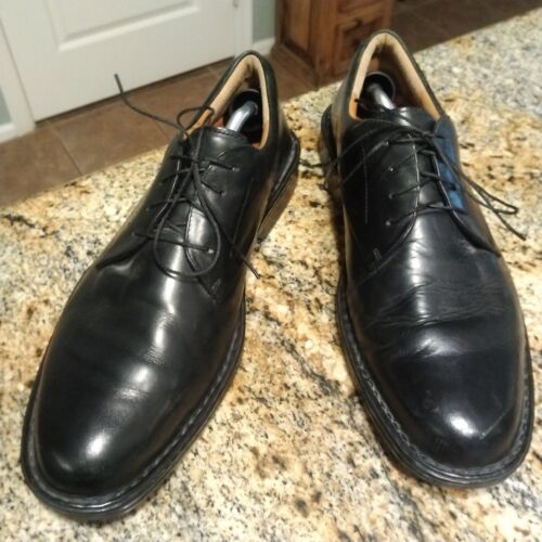 Timberland Smart Comfort Black Leather Lace Up Oxfords Mens Sz 13 M Dress 59037 - $48.51