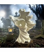 2024 Cracker Barrel Exclusive White Resin Ghost Of Darkness w LED Lanter... - €73,60 EUR