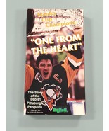 VINTAGE 1991 One From the Heart VHS Pittsburgh Penguins Mario Lemieux - £15.56 GBP