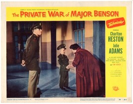 *The Private War Of Major Benson (1955) Charlton Heston, Julie Adams &amp; Tim Hovey - £39.09 GBP