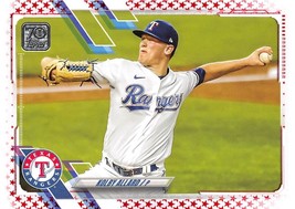 2021 Topps Update Independence Day #US123 Kolby Allard SN 34/76 ⚾ - £2.86 GBP
