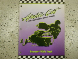 1997 Arctic Cat Bearcat Wide Track Service Repair Shop Manual OEM Set W Parts Bk - £26.77 GBP