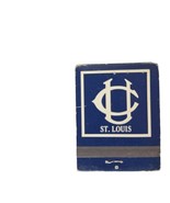 Vintage Matchbook The University Club Of St Louis Full Unstruck Advertising - $19.41 CAD