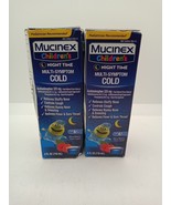 *READ* 2X Mucinex Children&#39;s Multi-Symptom Night Time Cold Liquid Mixd B... - $14.99