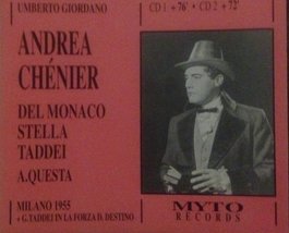 Andrea Chenier - Umberto Giordano [Audio CD] - £23.60 GBP