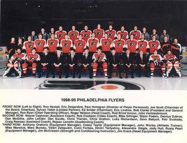 1998-99 PHILADELPHIA FLYERS 8X10 PHOTO HOCKEY NHL PICTURE - £3.94 GBP