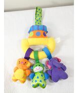 Kids II Noah&#39;s Ark Plush Rattle Crib Animals Stroller Hanging baby Toy Y... - $237.27 MXN