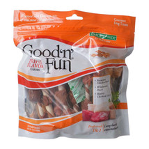 Healthy Hide Good &#39;n&#39; Fun Triple Flavor Kabobs Dog Treats - Rawhide &amp; Real Meat - £22.64 GBP+