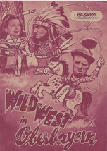 Wildwest Oberbayern Vintage Brochure 1951 Dorfler Comedy - £7.36 GBP
