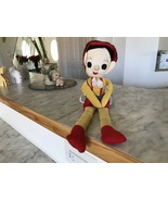 Vintage Pinocchio Cloth Doll 14H - £11.81 GBP