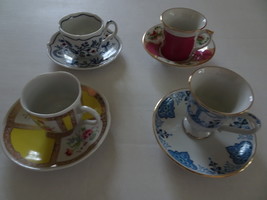 Avon European Tradition Cup and Saucer Collection - Set of 4 - $100.00