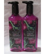 Bath &amp; Body Works Cleansing Gel Hand Soap essen oils Lot Set of 2 GHOUL ... - £18.64 GBP