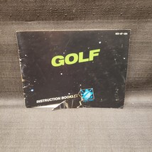 Nintendo NES Golf Instructions Manual Only !!! - $7.92