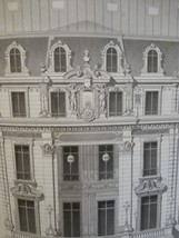 1869 France 1st semester Le Moniteur des Architectes with 35 planches - £647.85 GBP
