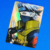 Naruto Shippuden Kakashi Rainbow Foil Holographic Character Art Trading Card  - £11.56 GBP