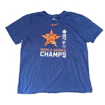 The Nike Tee World Series Champs 2017 Houston Astros Baseball short sleeve XL - £18.90 GBP