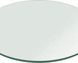 16 Inch Clear Glass Table Top From Fab Glass And Mirror. - $88.93