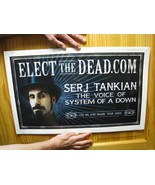 Serj Tankian System Of A Down Affiche Promo 2-sided - $1,670.59 MXN