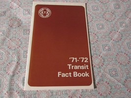 71 - 72 Transit Fact Book - £7.44 GBP