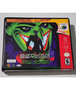 Batman Beyond Return of the Joker CASE ONLY Nintendo 64 N64 Box ANY 4+ 2... - $19.39 CAD