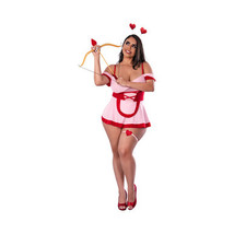 Magic Silk Dress Up Cupid Cutie Costume Pink Queen Size - £43.12 GBP