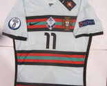 Bruno Fernandes #11 Portugal 20/21 Euro Match Slim Away Soccer Jersey 20... - $90.00
